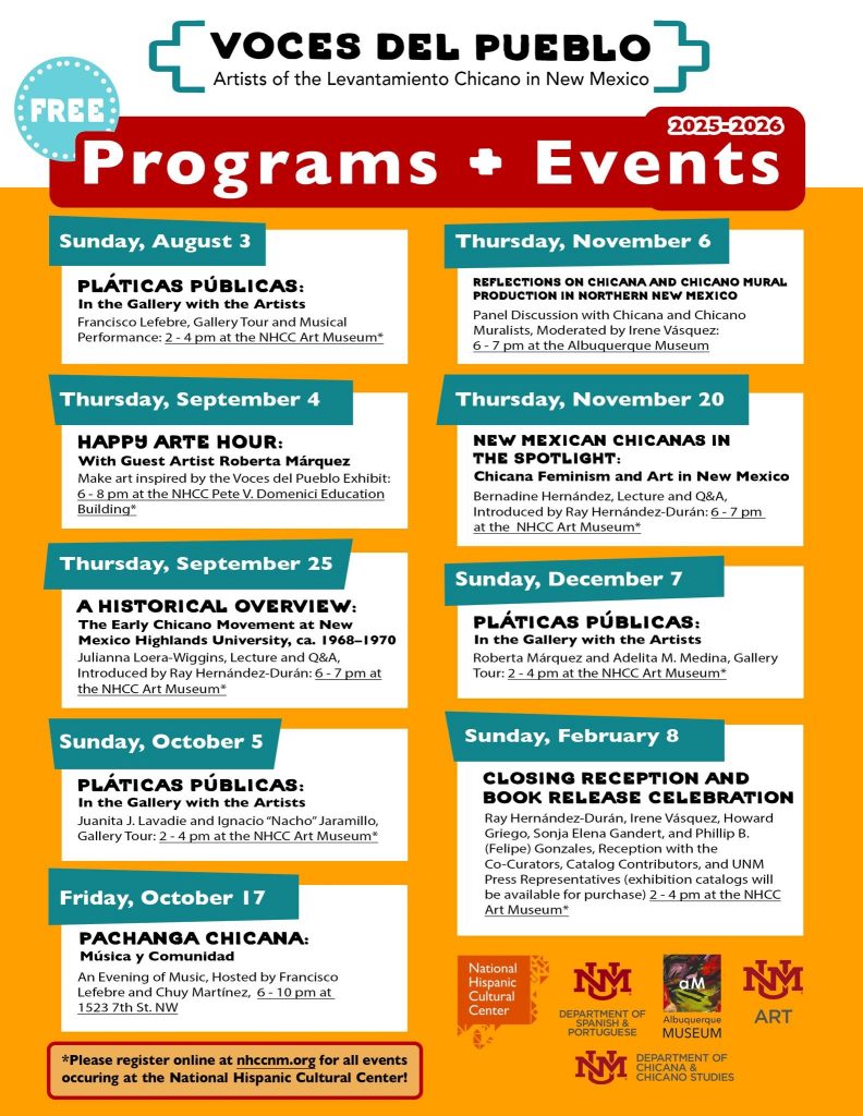 Voces Del Pueblo Programs and Events