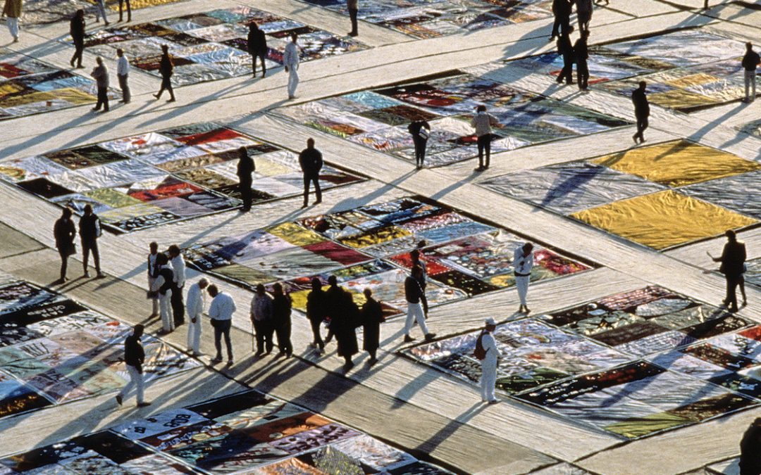 Fine Arts Proudly Hosts AIDS Memorial Quilt Panels for World AIDS Day