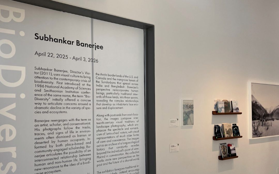 Subhankar Banerjee Leads in Environmental Arts & Humanities