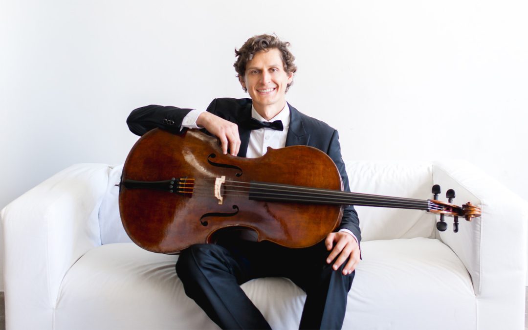 Welcome new Assistant Professor of Cello, Christoph Wagner who makes the strings sing